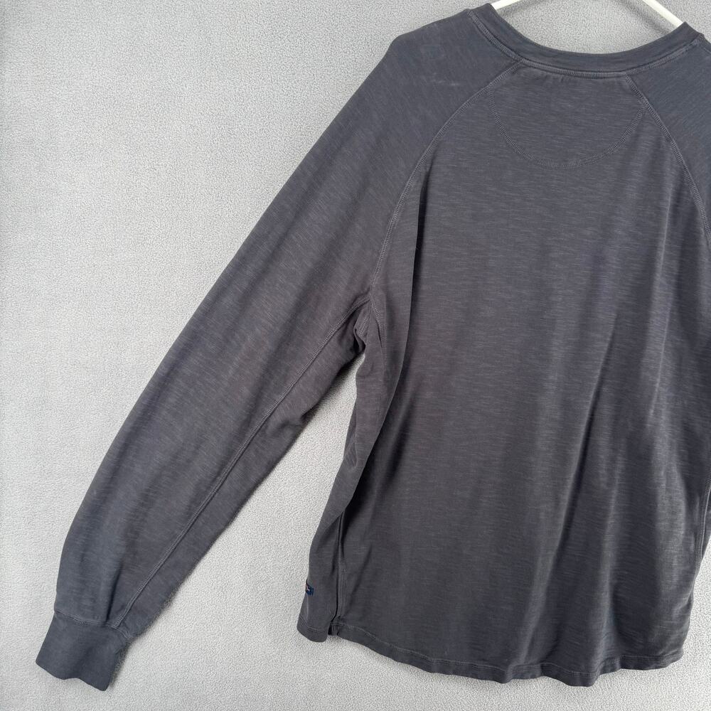 Good Man Brand Shirt Mens XL Black Long Sleeve 100% Cotton Button Neckline - Picture 7 of 14